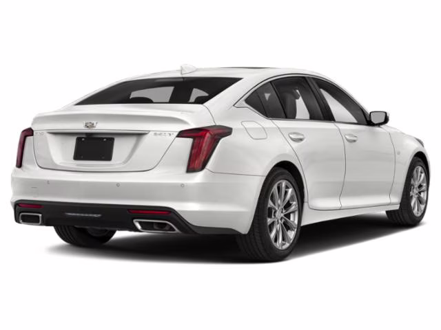 2020 Summit White Cadillac CT5 Luxury RWD Sedan