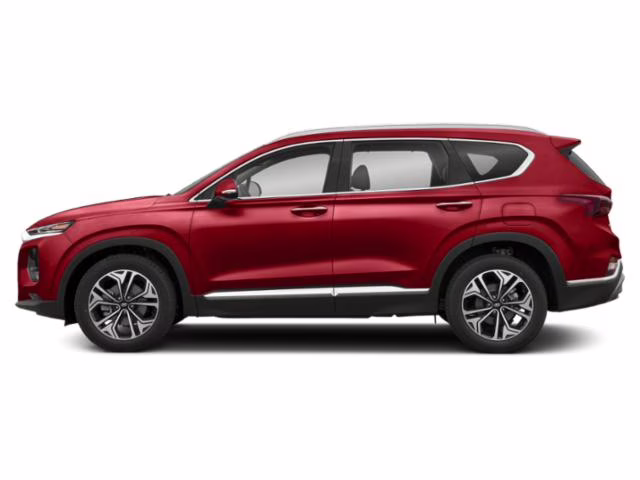 2019 Scarlet Red Hyundai Santa Fe Ultimate AWD SUV