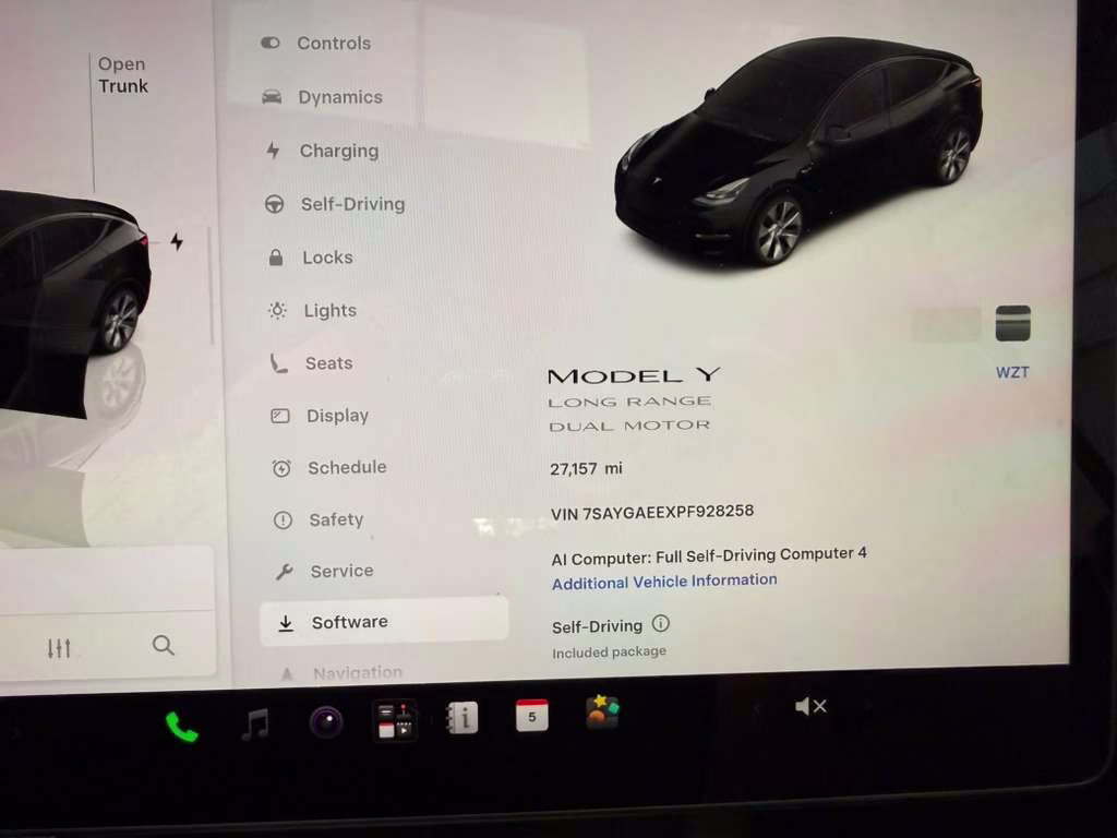 2023 Solid Black Tesla Model Y Long Range AWD SUV