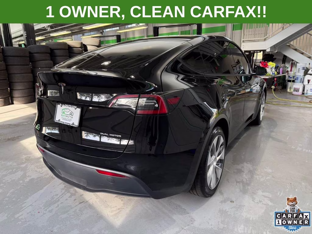 2023 Solid Black Tesla Model Y Long Range AWD SUV