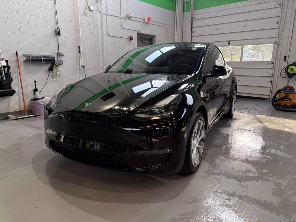 2023 Solid Black Tesla Model Y Long Range AWD SUV