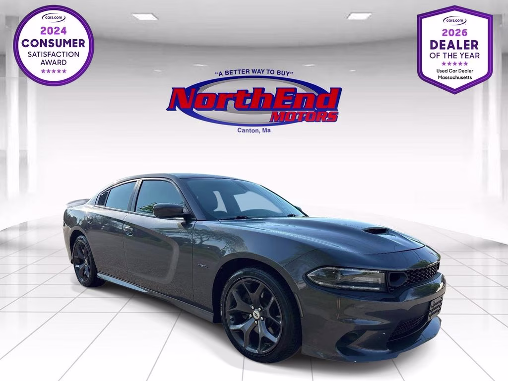 2019 Granite Crystal Metallic Clearcoat Dodge Charger R/T RWD Sedan