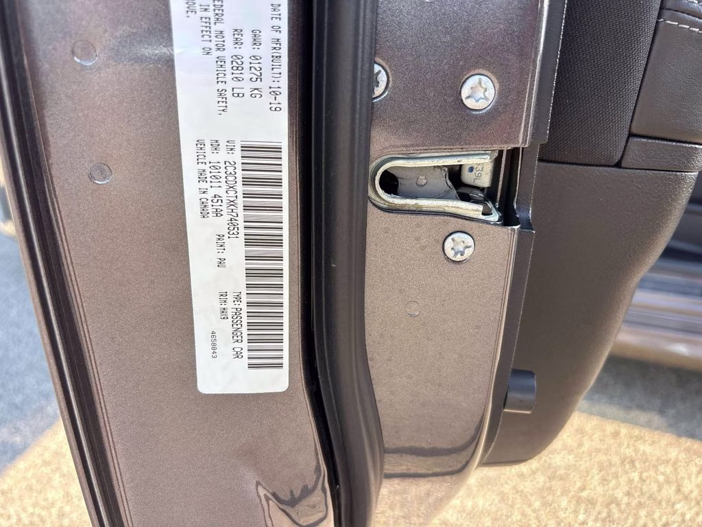 2019 Granite Crystal Metallic Clearcoat Dodge Charger R/T RWD Sedan