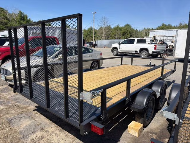 2026 Black Karavan 15ft steel w/wood deck trailer Kthu65008215bt Trailer