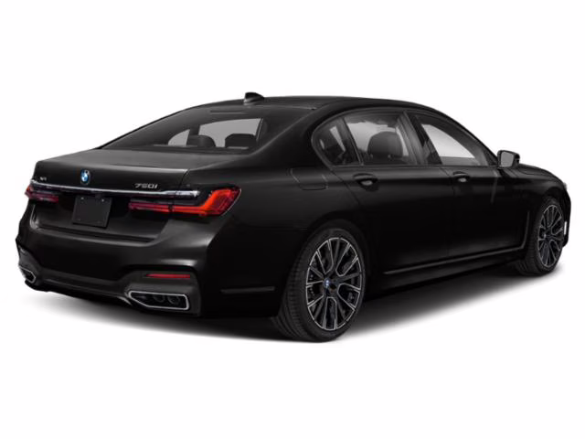 2020 Black Sapphire Metallic BMW 7 Series 750i xDrive AWD Sedan