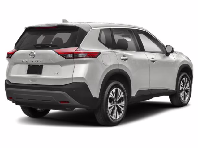 2023 Pearl White Tricoat Nissan Rogue SV FWD SUV