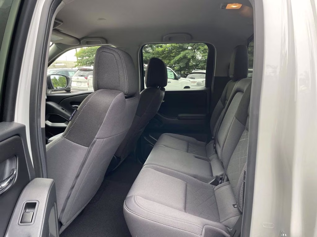 2026 Glacier White Nissan Frontier SV 4X4 Truck