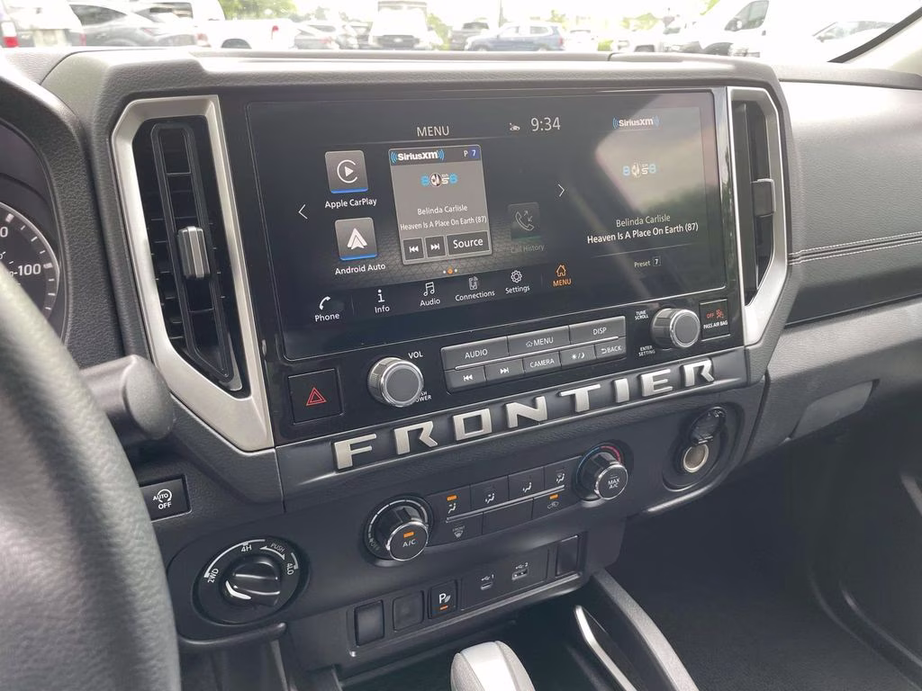 2026 Glacier White Nissan Frontier SV 4X4 Truck