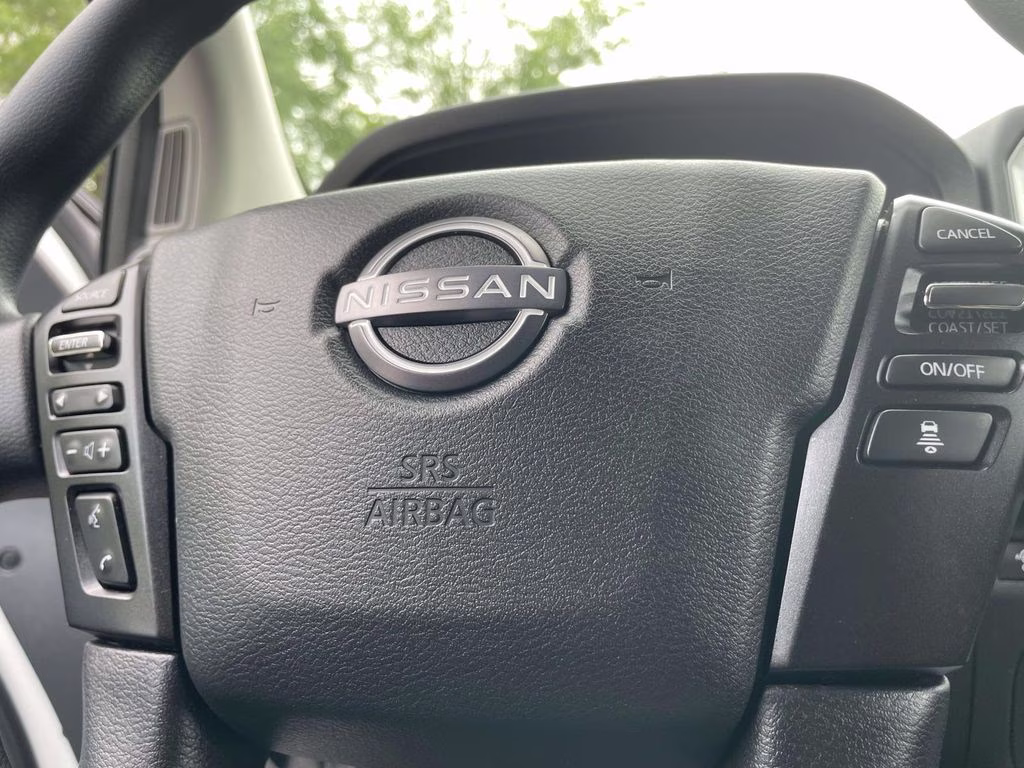 2026 Glacier White Nissan Frontier SV 4X4 Truck