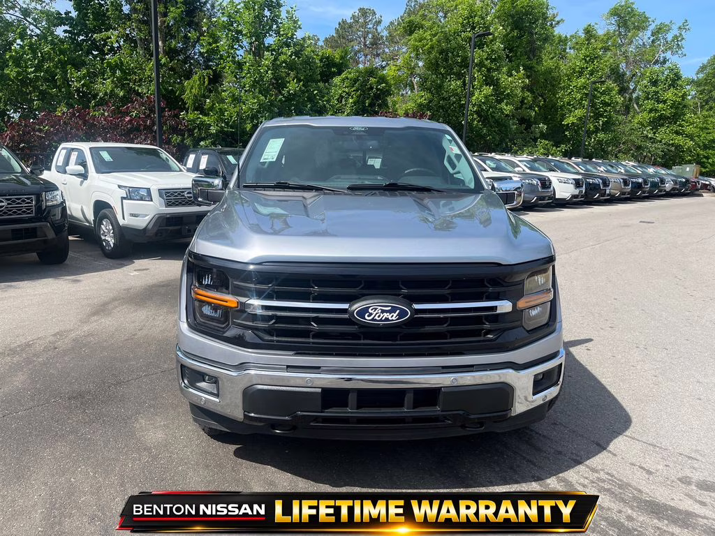 2024 Silver Metallic Ford F-150 XLT 4X4 Truck