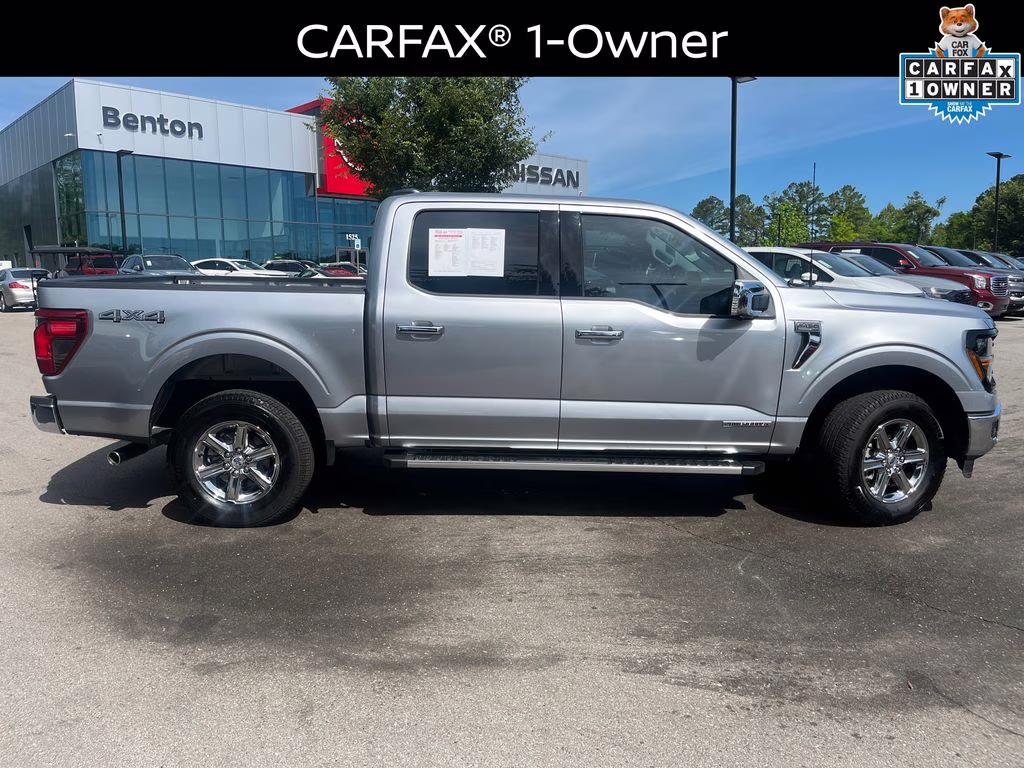 2024 Silver Metallic Ford F-150 XLT 4X4 Truck