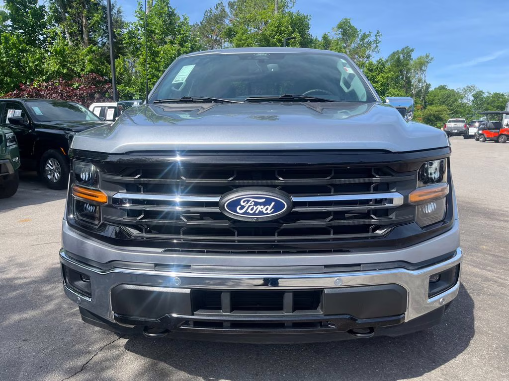 2024 Silver Metallic Ford F-150 XLT 4X4 Truck
