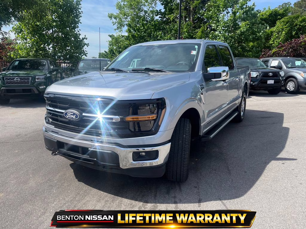 2024 Silver Metallic Ford F-150 XLT 4X4 Truck
