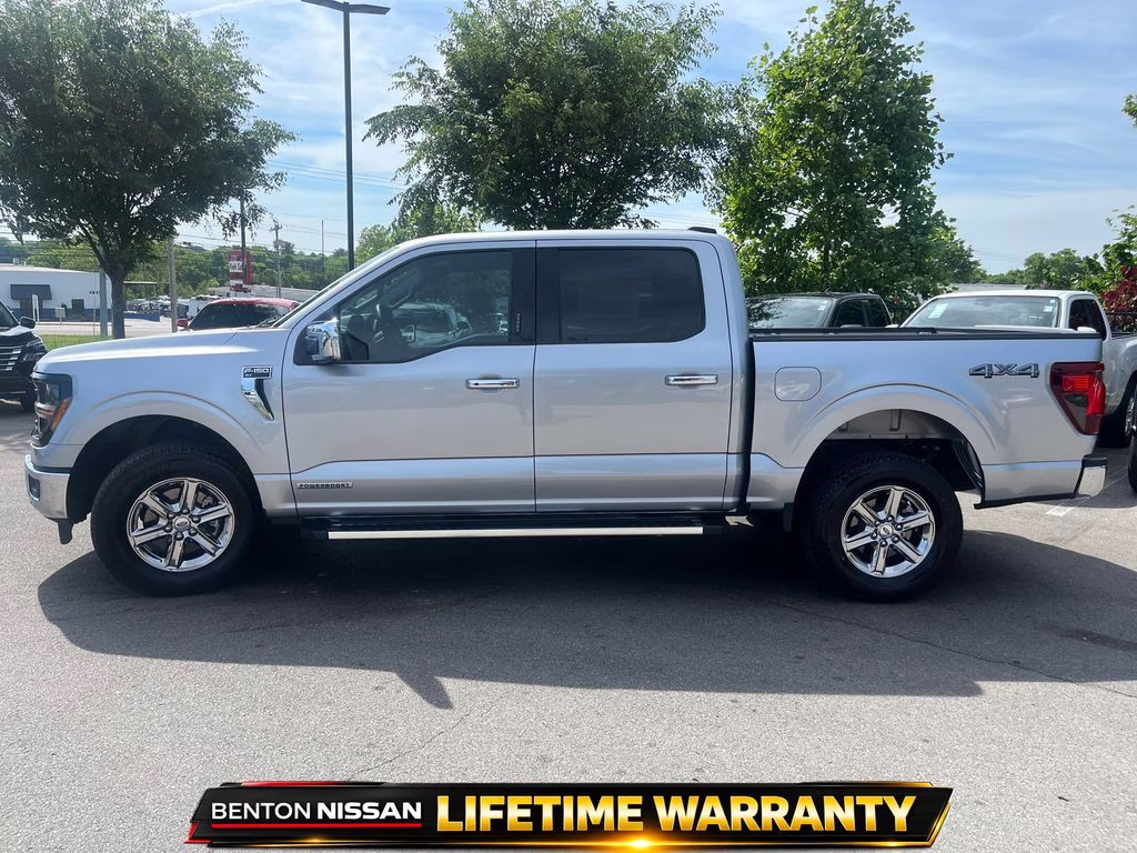 2024 Silver Metallic Ford F-150 XLT 4X4 Truck