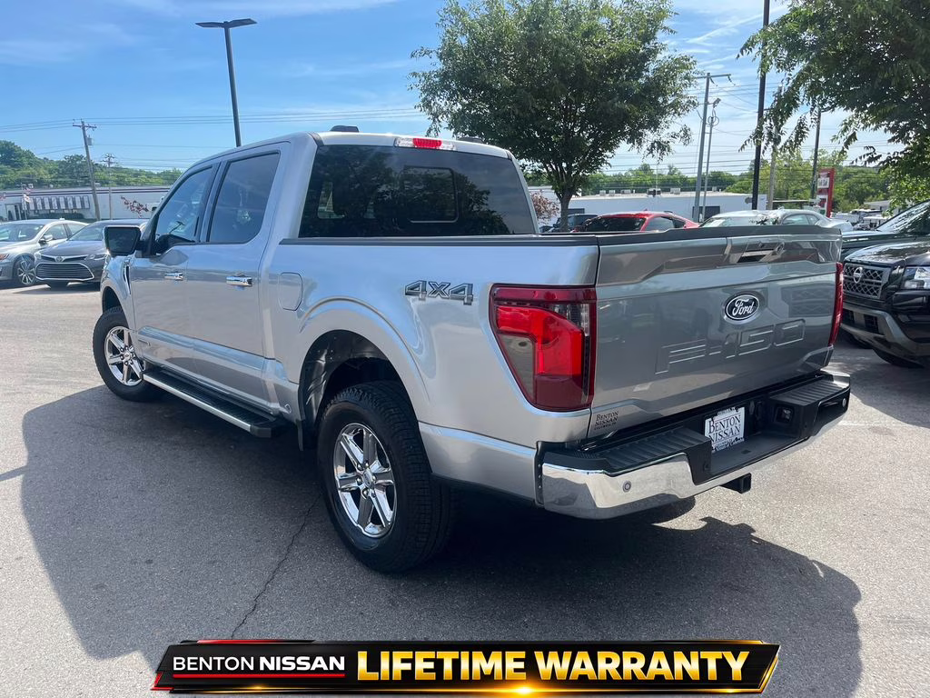 2024 Silver Metallic Ford F-150 XLT 4X4 Truck