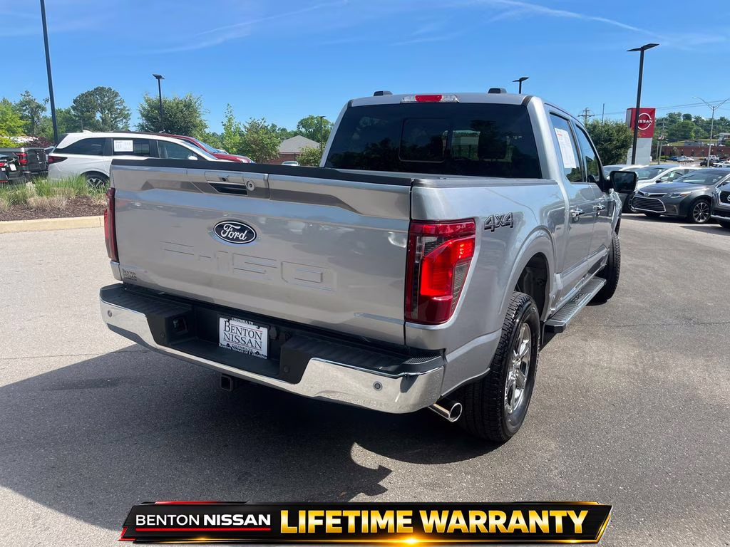 2024 Silver Metallic Ford F-150 XLT 4X4 Truck