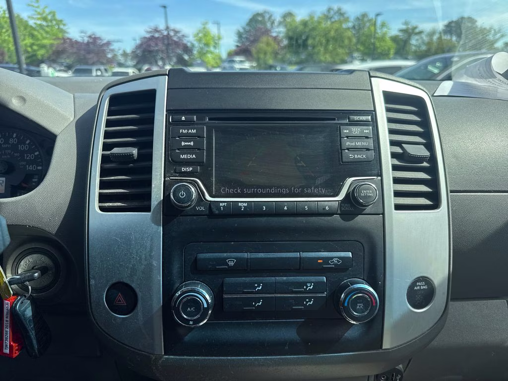 2018 Brilliant Silver Nissan Frontier SV 4X4 Truck
