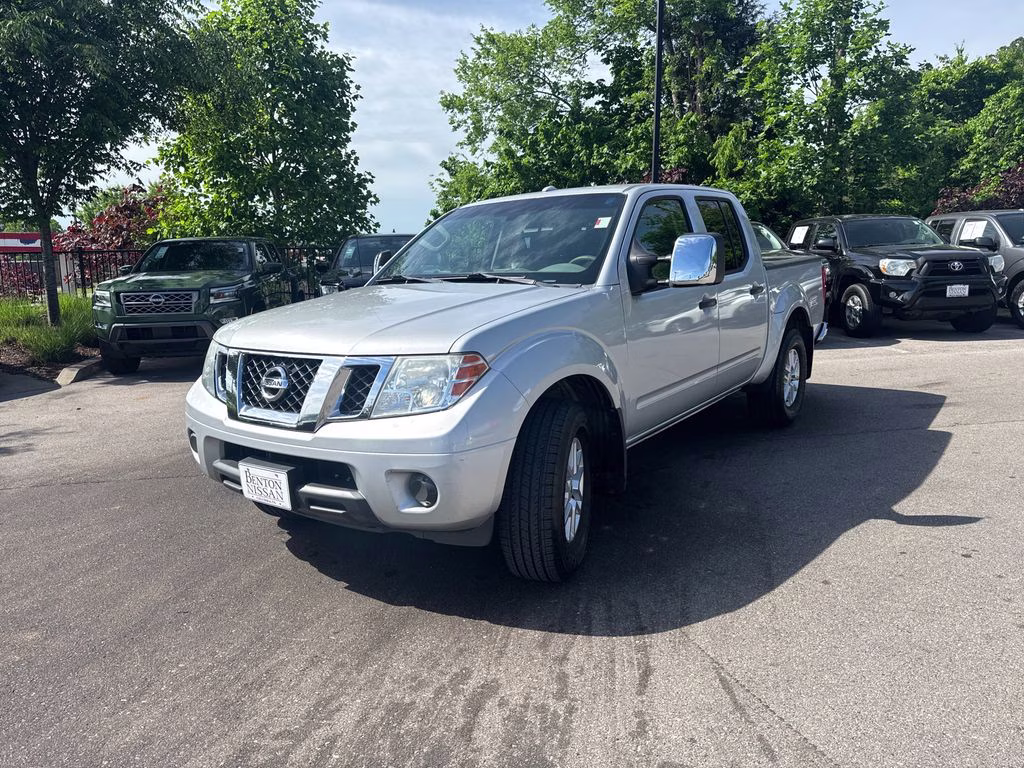 2018 Brilliant Silver Nissan Frontier SV 4X4 Truck