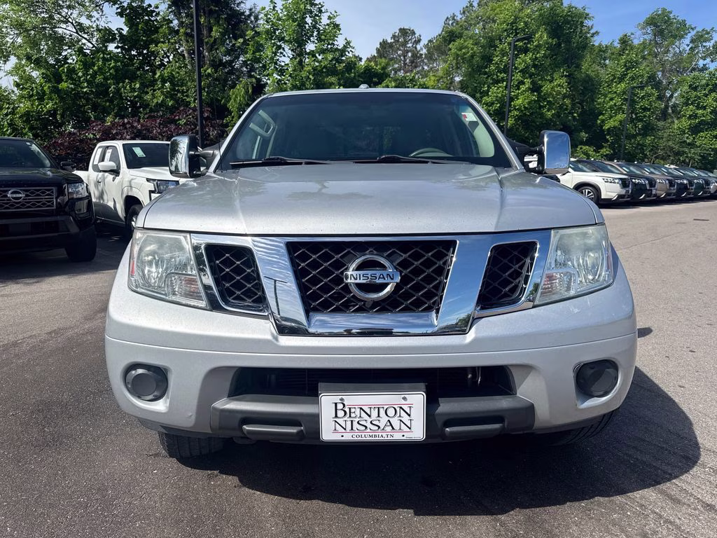 2018 Brilliant Silver Nissan Frontier SV 4X4 Truck