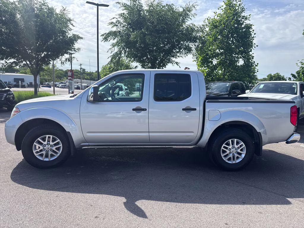 2018 Brilliant Silver Nissan Frontier SV 4X4 Truck