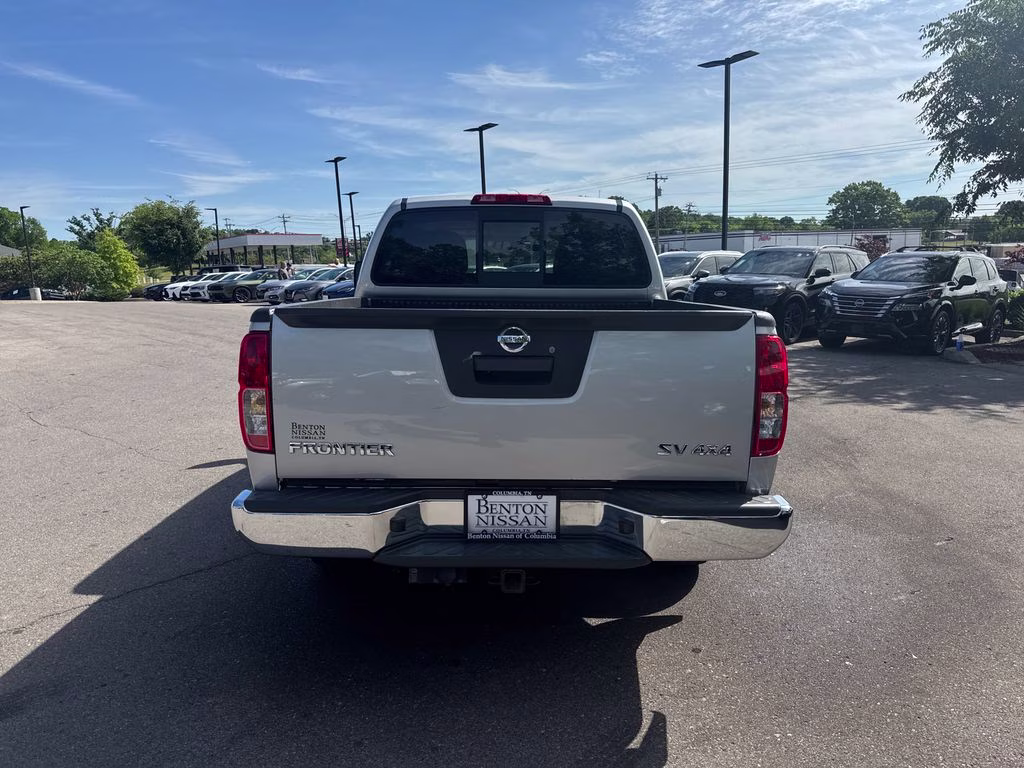 2018 Brilliant Silver Nissan Frontier SV 4X4 Truck
