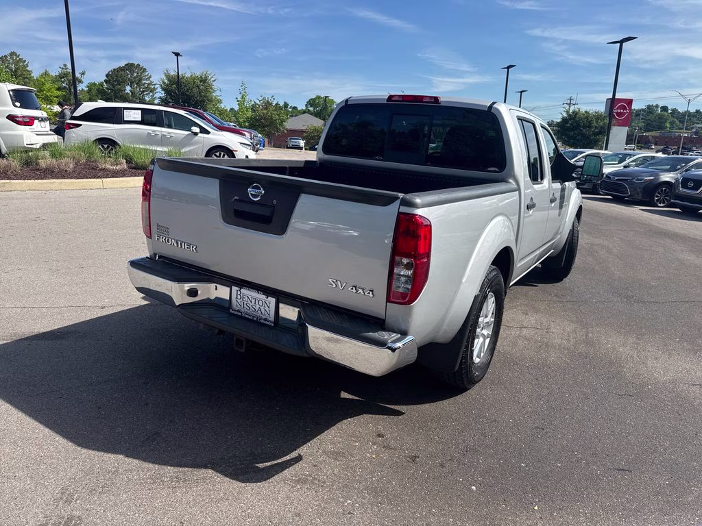 2018 Brilliant Silver Nissan Frontier SV 4X4 Truck