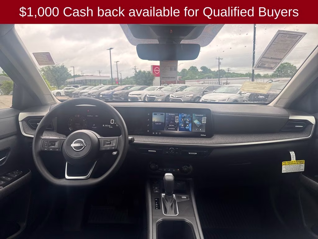 2026 Super Black Nissan Kicks SV AWD SUV