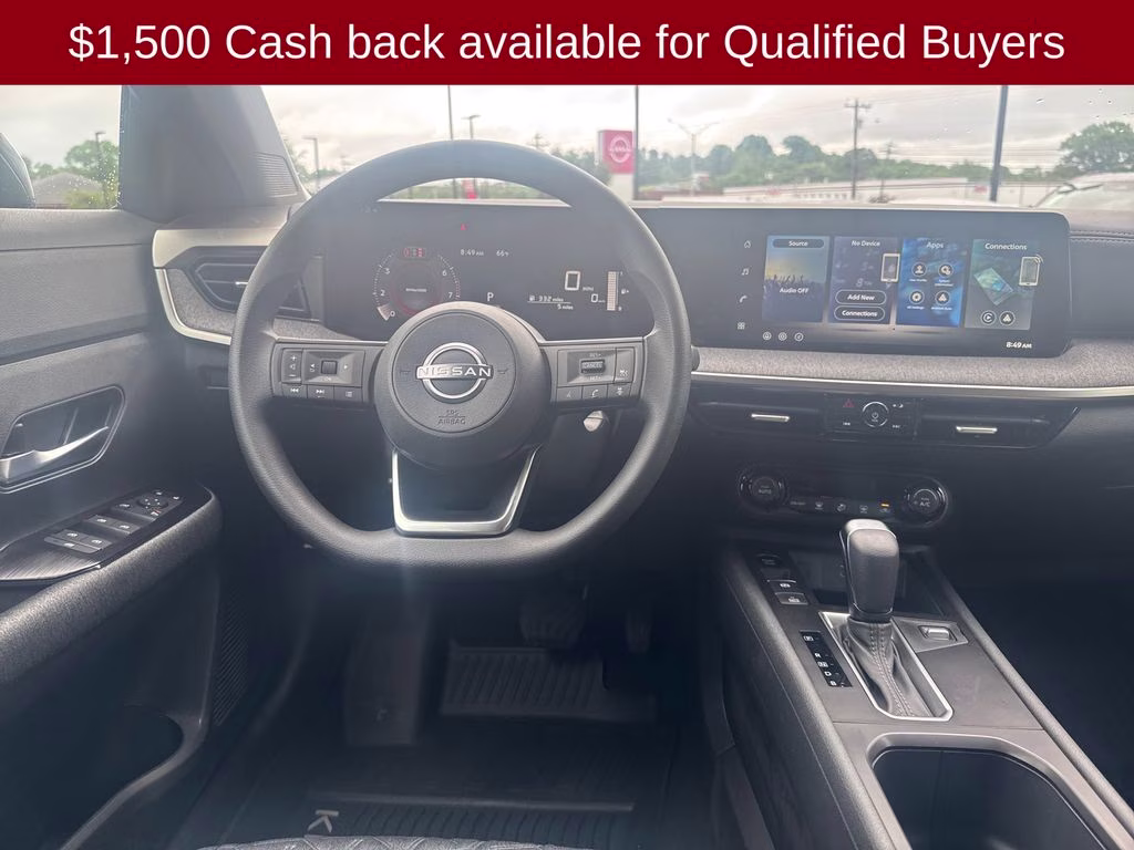 2026 Super Black Nissan Kicks SV AWD SUV