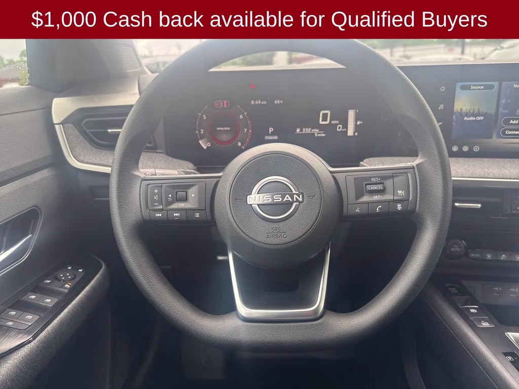 2026 Super Black Nissan Kicks SV AWD SUV