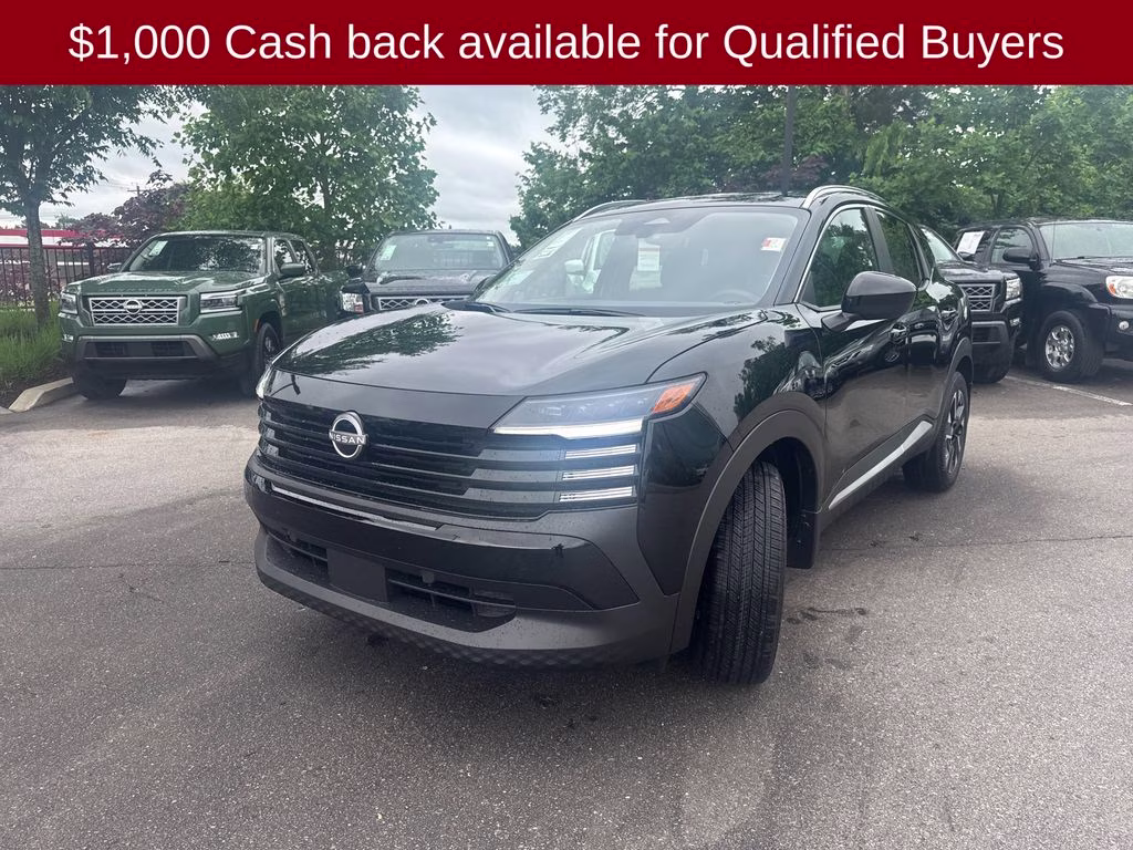 2026 Super Black Nissan Kicks SV AWD SUV