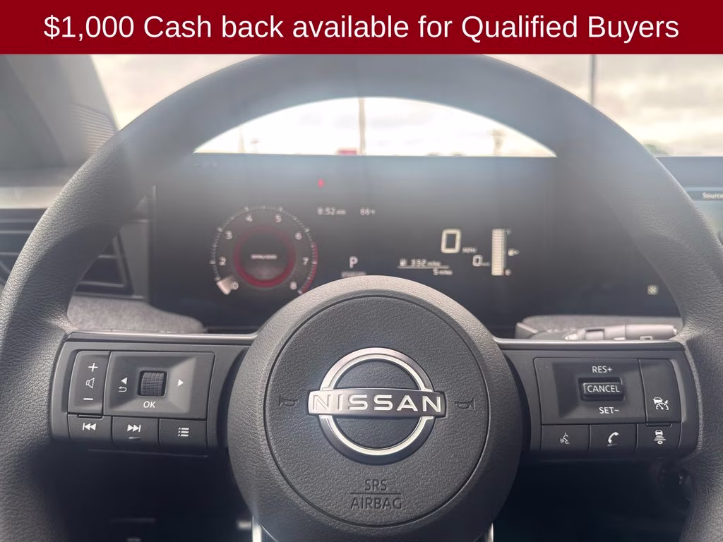 2026 Super Black Nissan Kicks SV AWD SUV