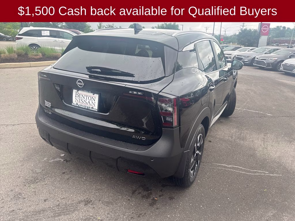 2026 Super Black Nissan Kicks SV AWD SUV