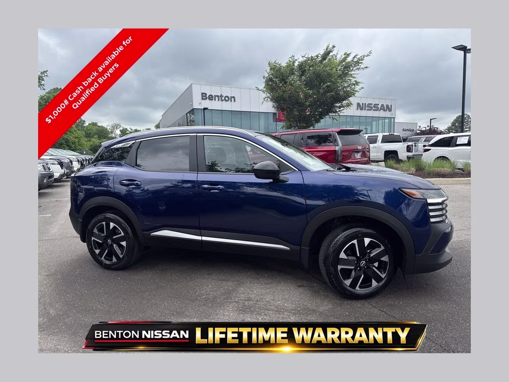 2026 Deep Blue Pearl Nissan Kicks SV AWD SUV