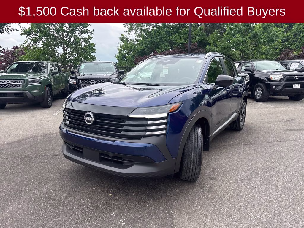 2026 Deep Blue Pearl Nissan Kicks SV AWD SUV