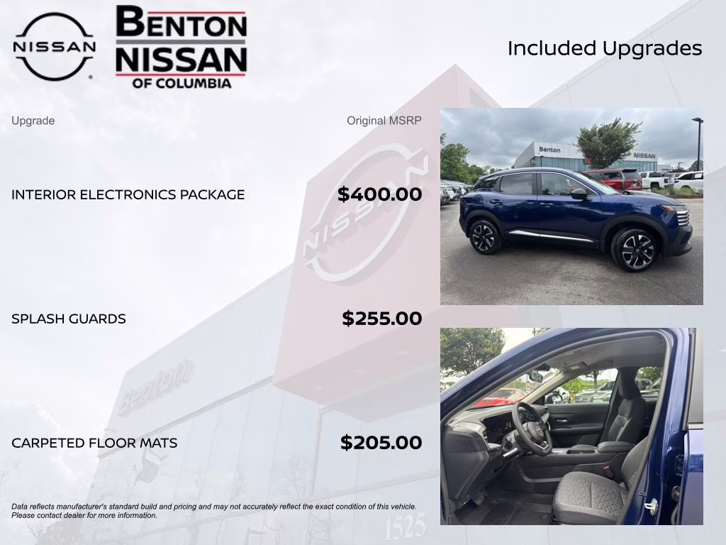 2026 Deep Blue Pearl Nissan Kicks SV AWD SUV