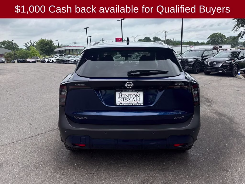 2026 Deep Blue Pearl Nissan Kicks SV AWD SUV