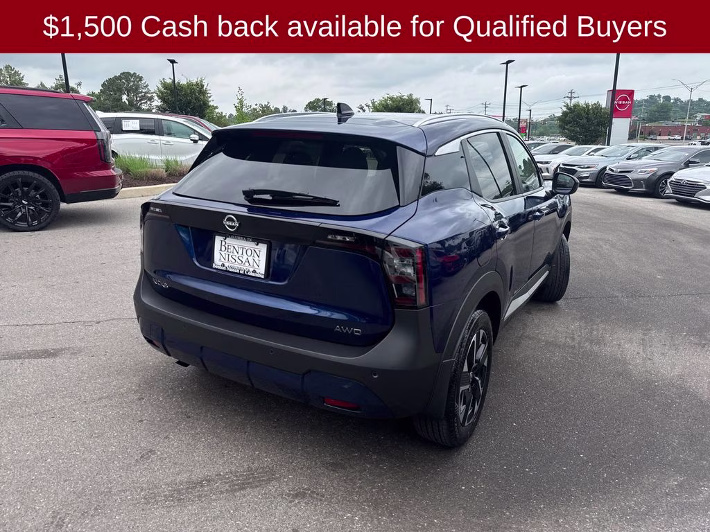 2026 Deep Blue Pearl Nissan Kicks SV AWD SUV