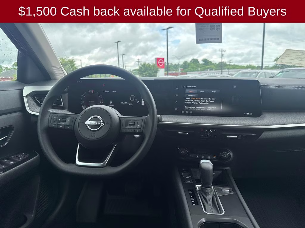 2026 Gun Metallic Nissan Kicks SV AWD SUV
