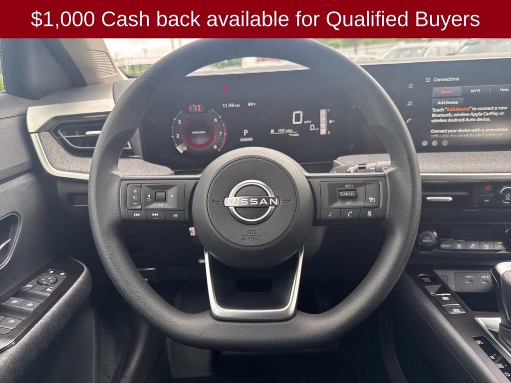 2026 Gun Metallic Nissan Kicks SV AWD SUV