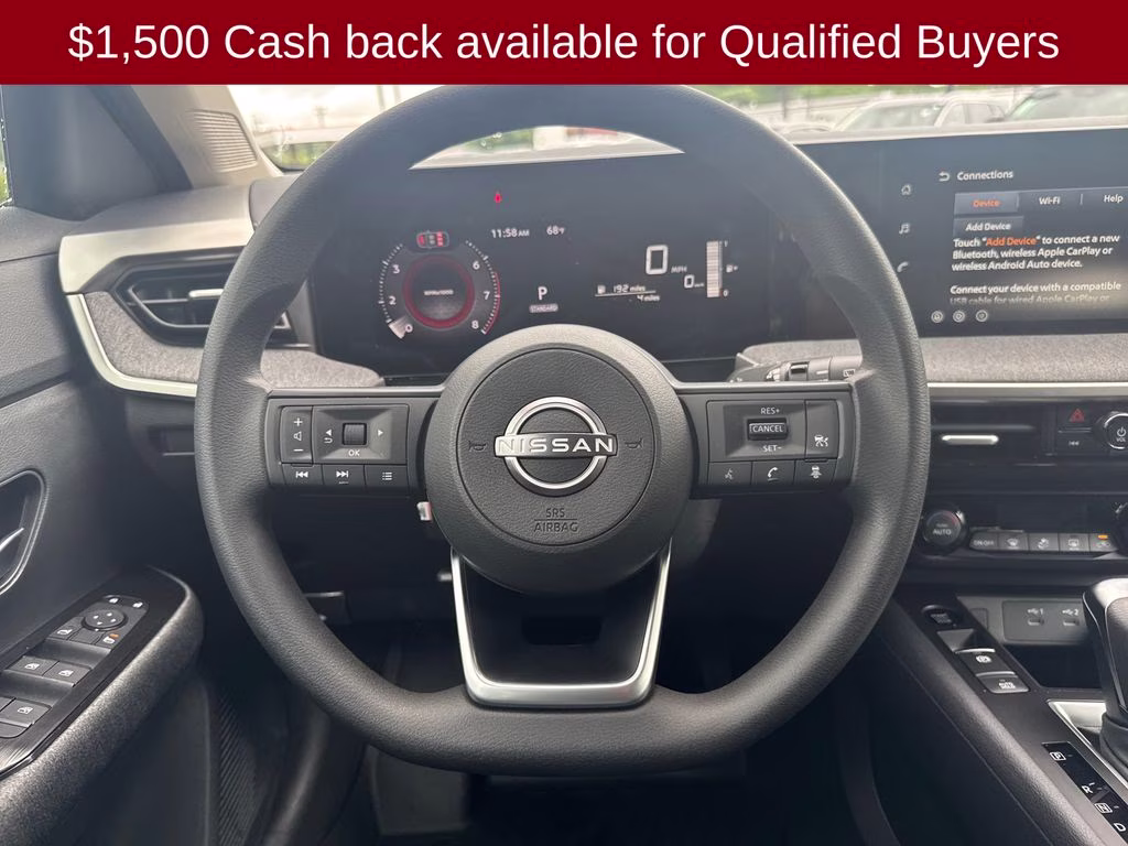 2026 Gun Metallic Nissan Kicks SV AWD SUV