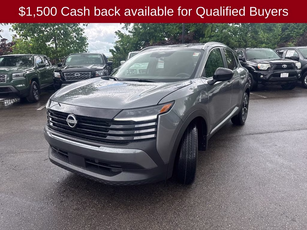 2026 Gun Metallic Nissan Kicks SV AWD SUV