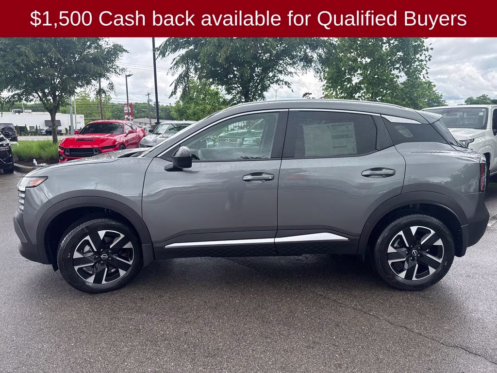 2026 Gun Metallic Nissan Kicks SV AWD SUV