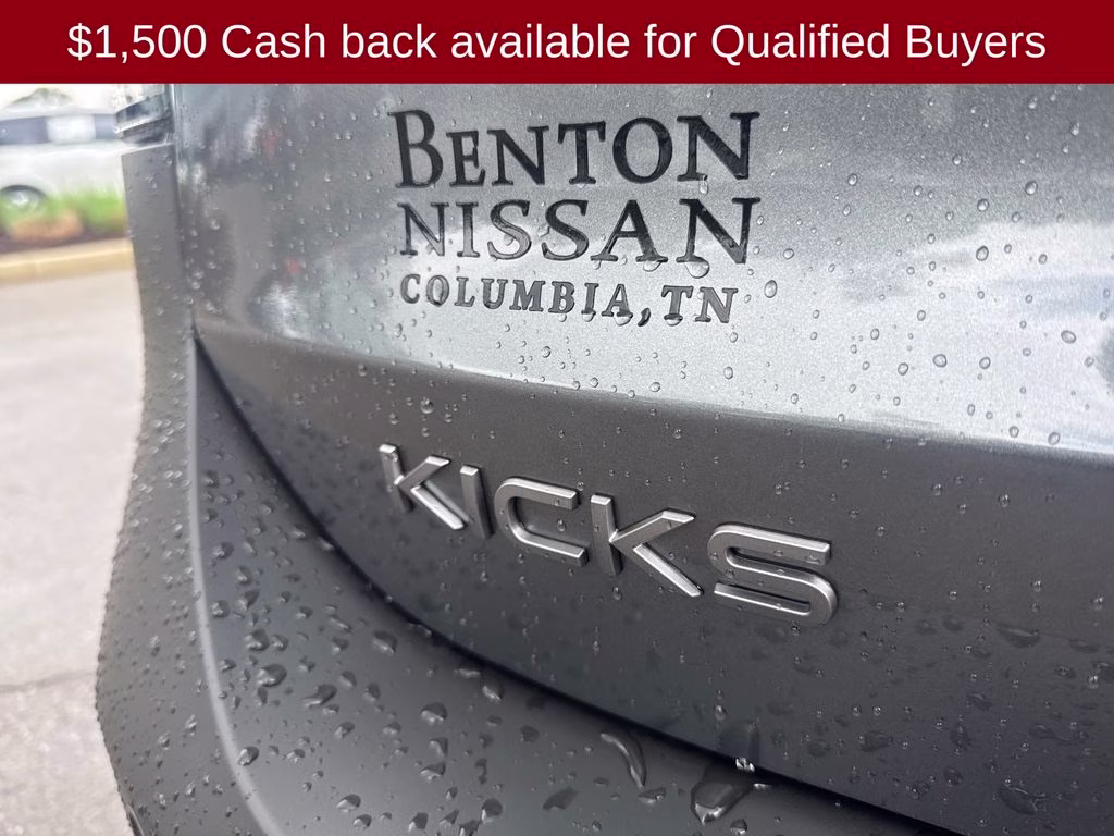 2026 Gun Metallic Nissan Kicks SV AWD SUV