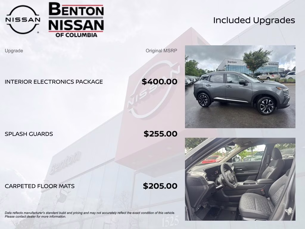 2026 Gun Metallic Nissan Kicks SV AWD SUV