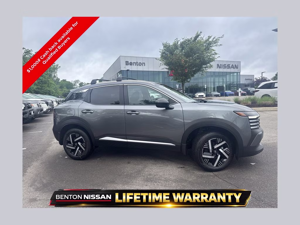 2026 Gun Metallic Nissan Kicks SV FWD SUV