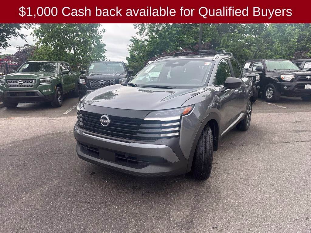 2026 Gun Metallic Nissan Kicks SV FWD SUV