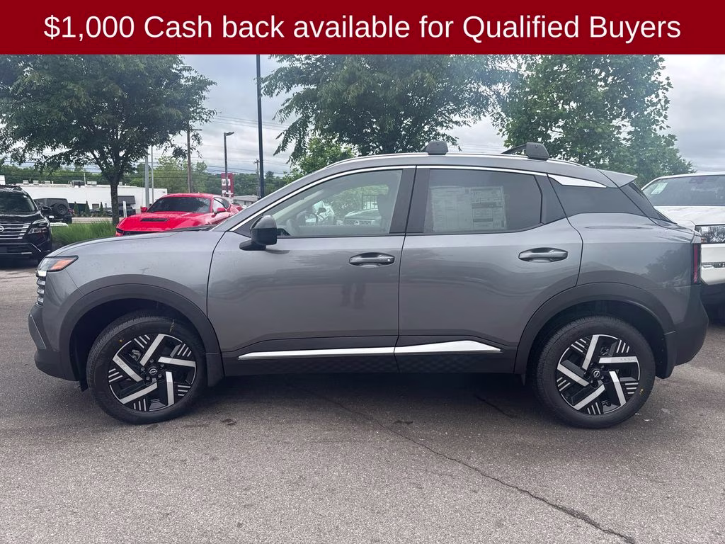 2026 Gun Metallic Nissan Kicks SV FWD SUV