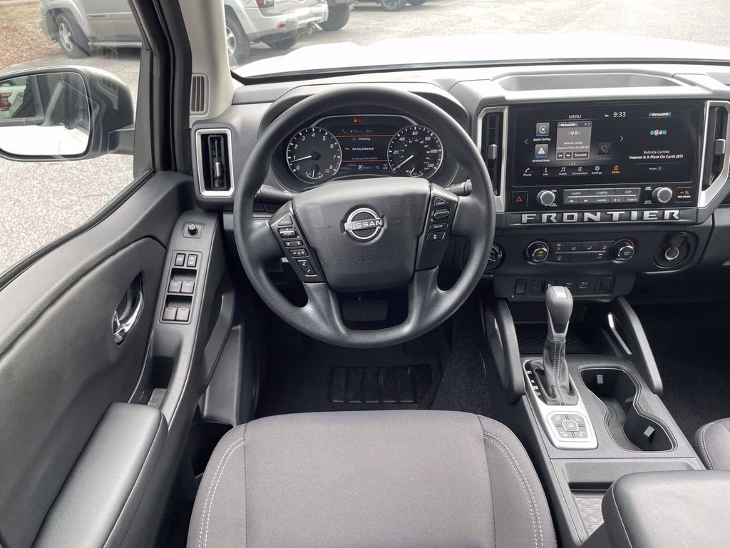 2026 Glacier White Nissan Frontier SV 4X4 Truck