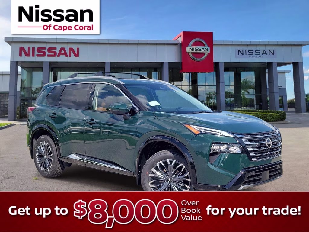 2026 Obsidian Green Nissan Rogue Platinum AWD SUV