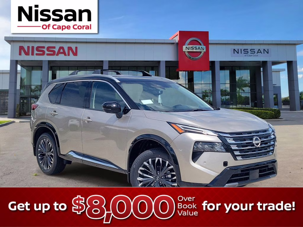 2026 Champagne Silver Metallic Nissan Rogue Platinum AWD SUV